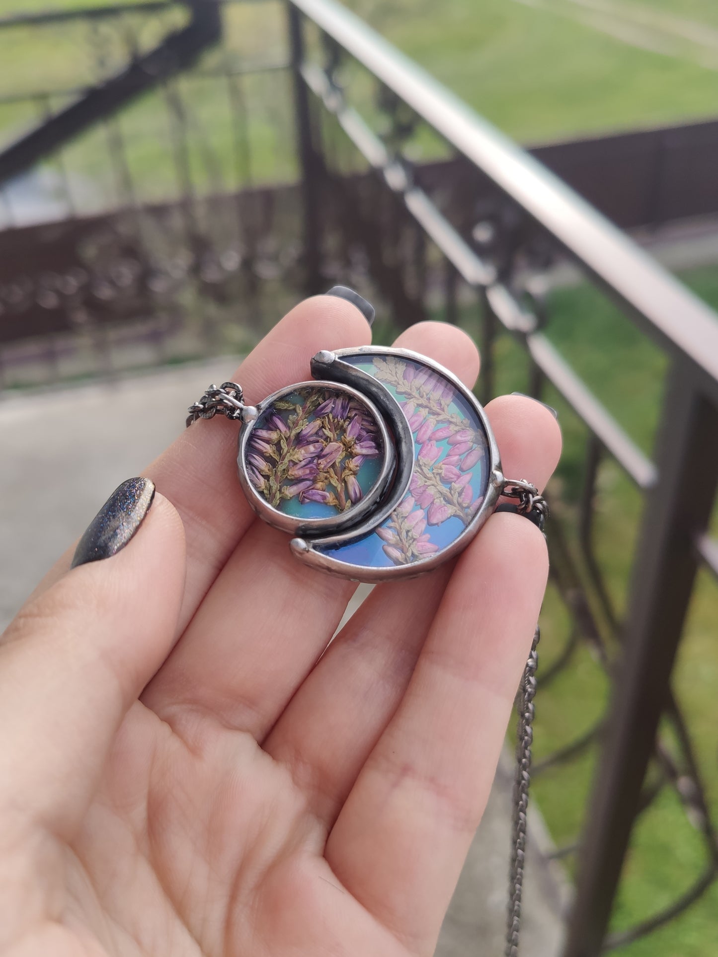 Sun and moon necklace set, Frienship necklaces for 2