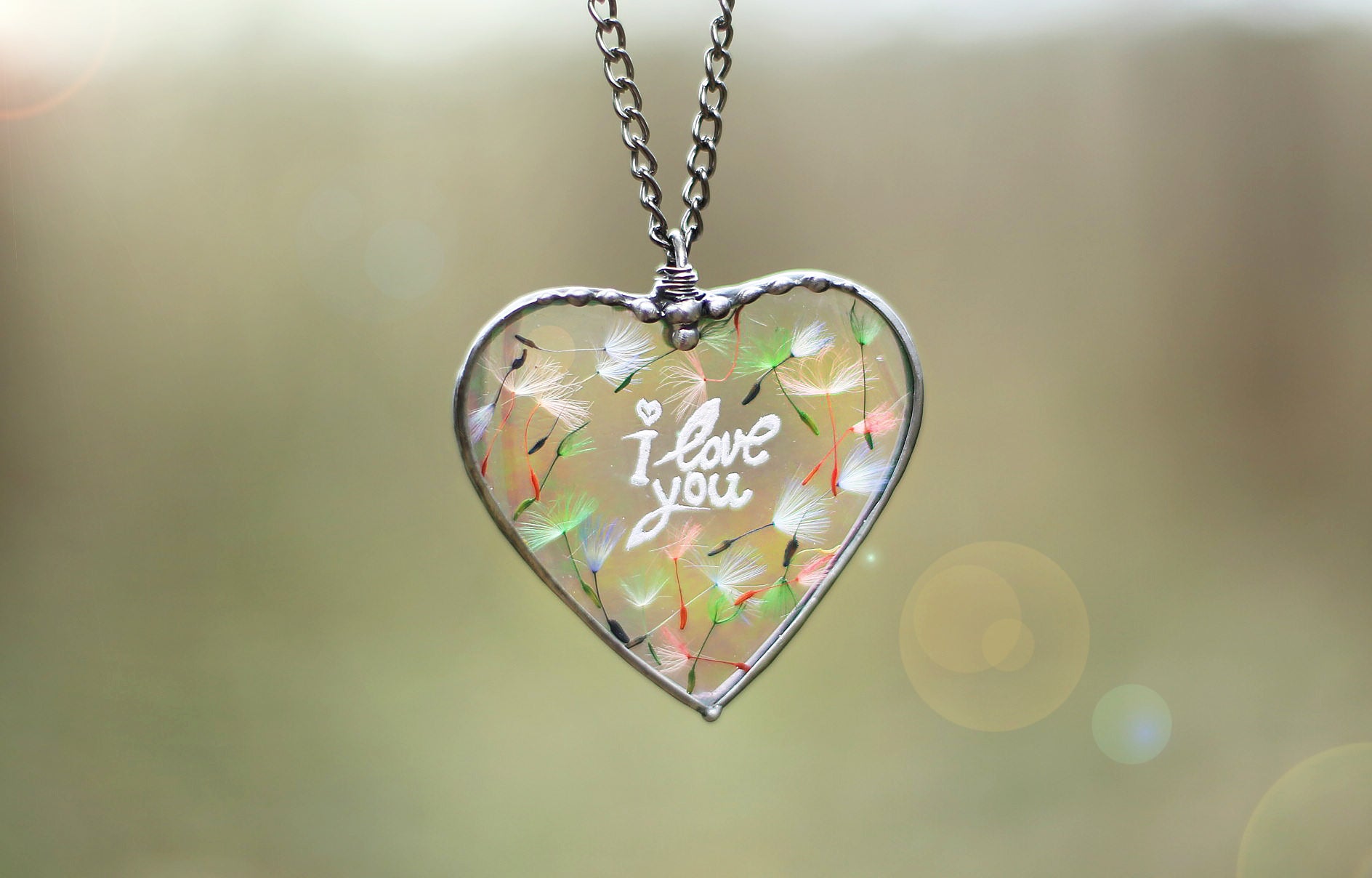 Rainbow Wish necklace
