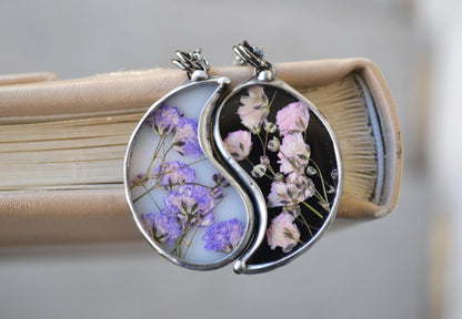 Mother daughter necklace, Friendship necklaces for 2