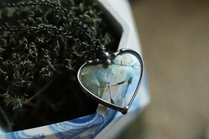Dandelion wish necklace, Everyday pendant gift