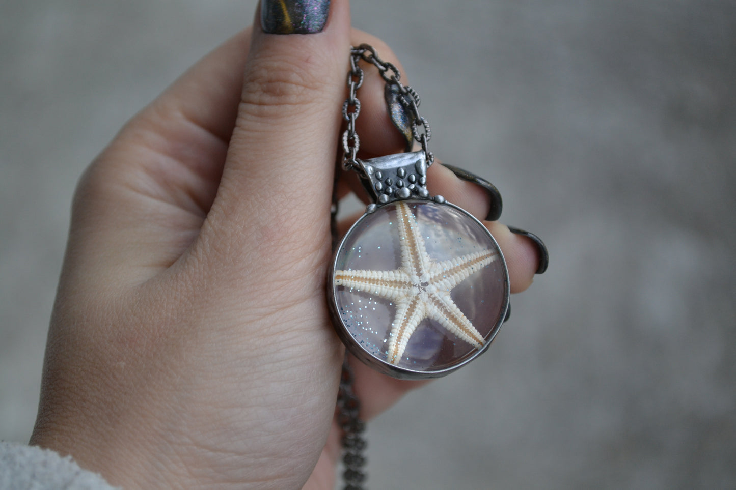Real Starfish necklace