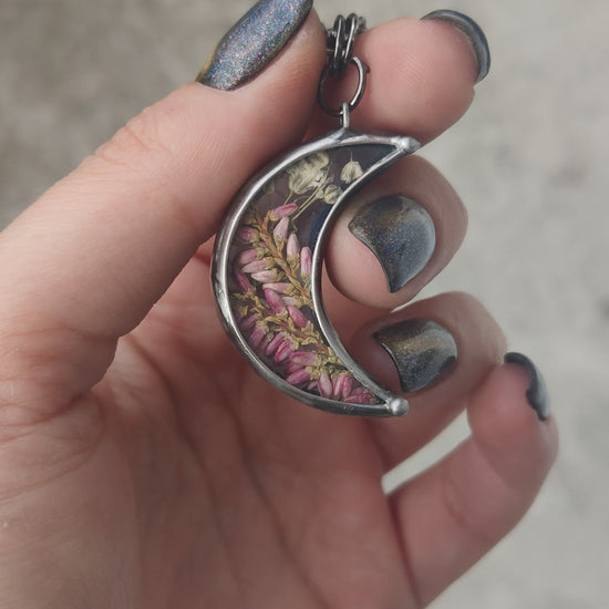 Choker Heather moon necklace