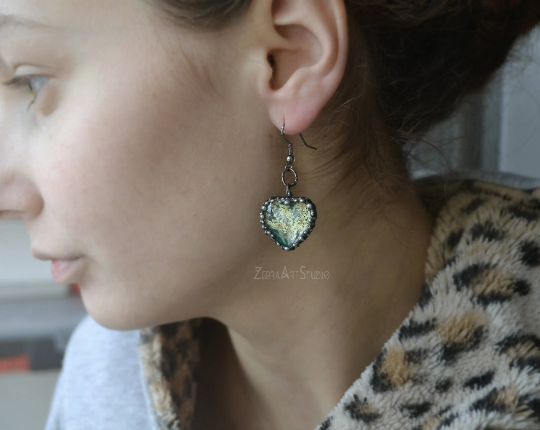 Terrarium earrings
