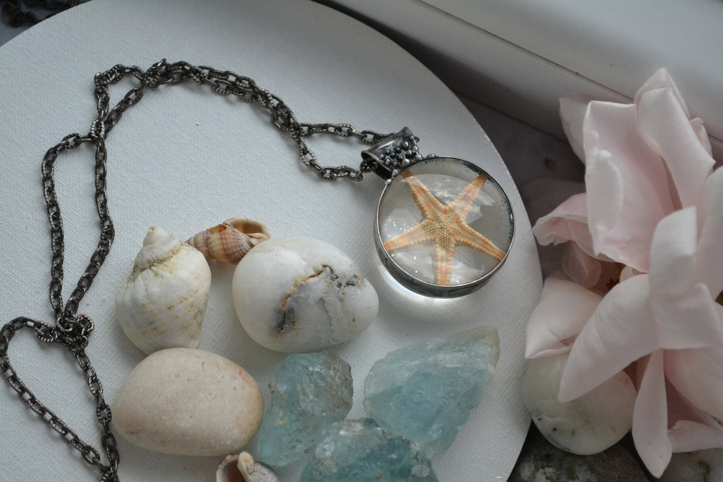 Real Starfish necklace