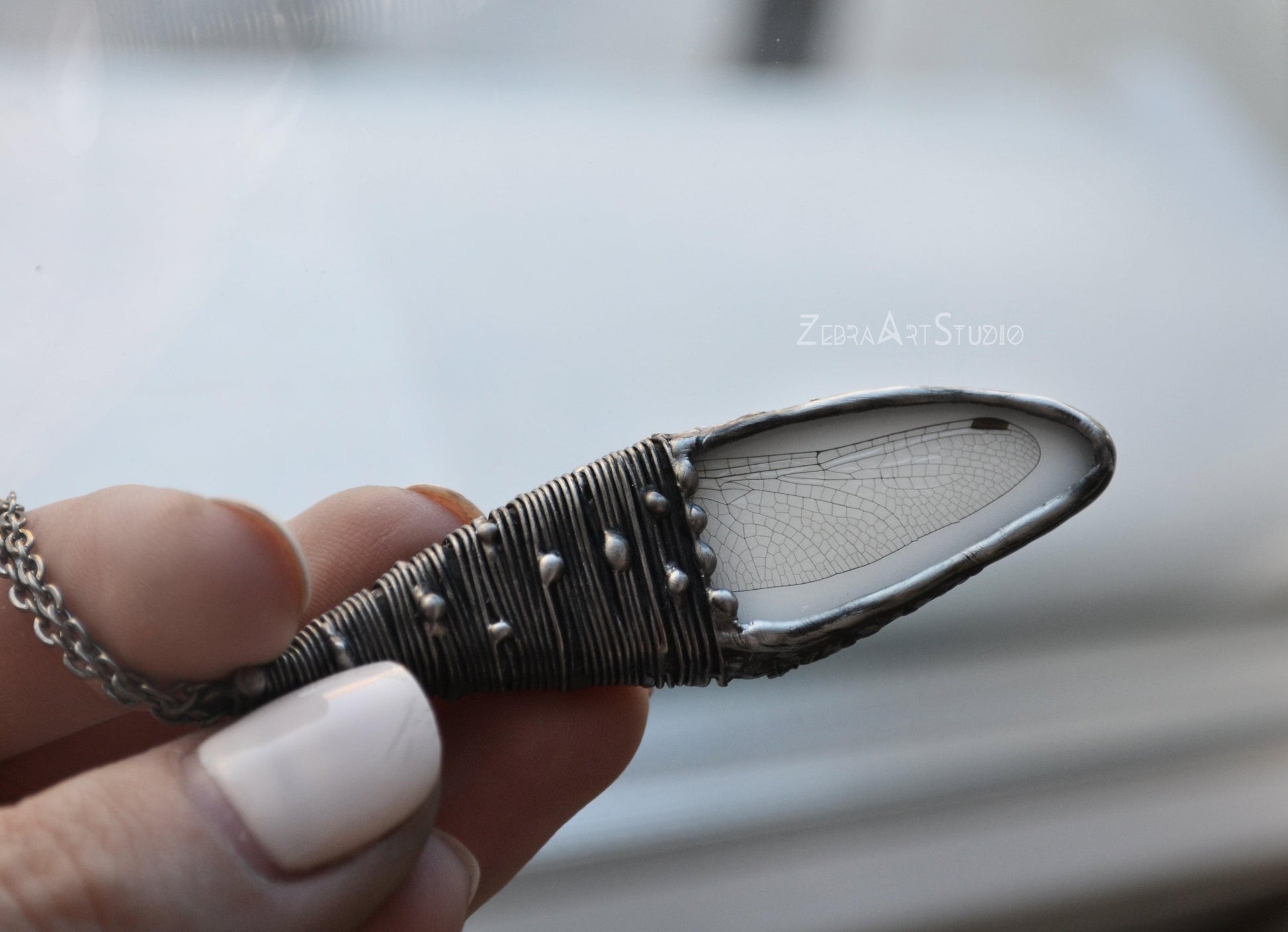 Dragonfly Wing necklace