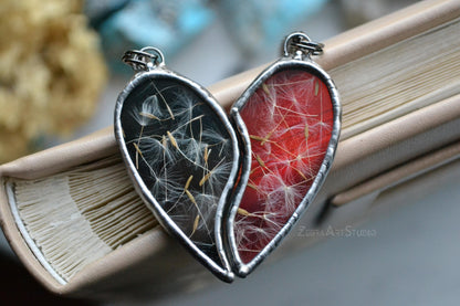 Half Heart Necklaces, Couples Necklace Set