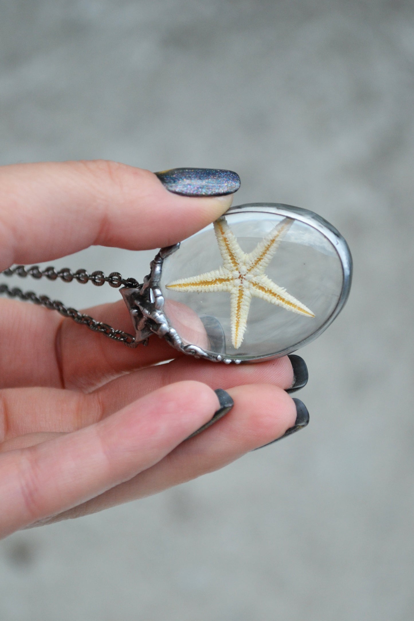 Starfish necklace Ocean necklace, Sea lover gift