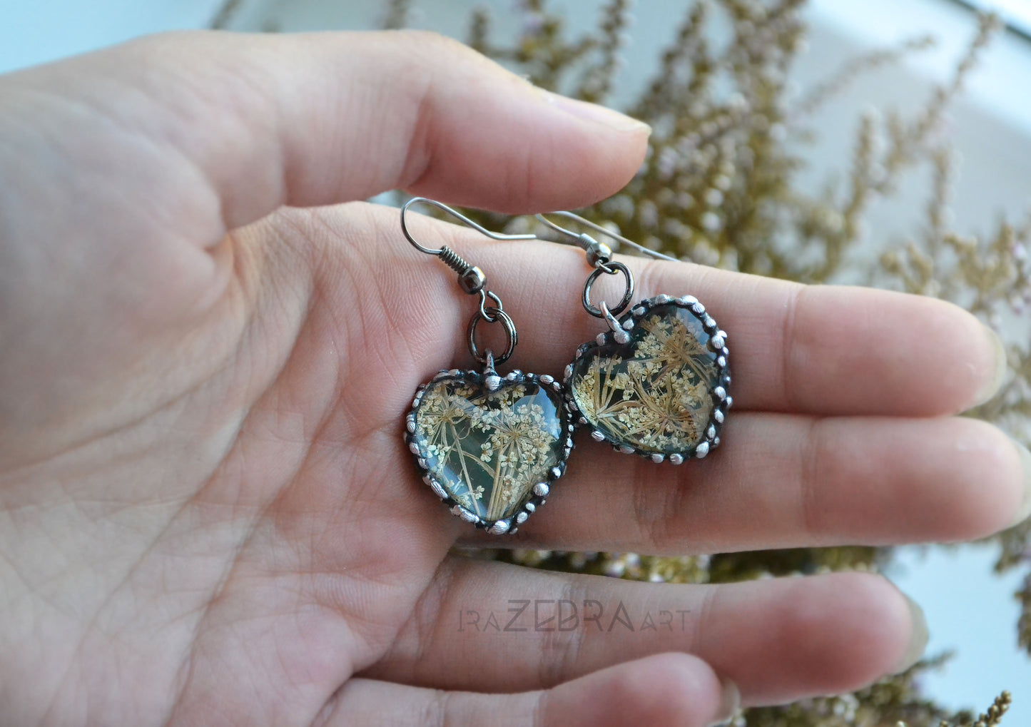 Terrarium earrings