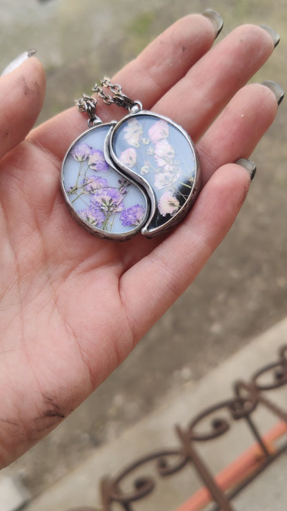 Mother daughter necklace, Friendship necklaces for 2